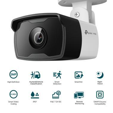 TP-Link VIGI C330I 2.8mm 3MP kültéri Bullet kamera