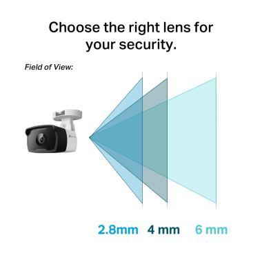 TP-Link VIGI C330I 2.8mm 3MP kültéri Bullet kamera