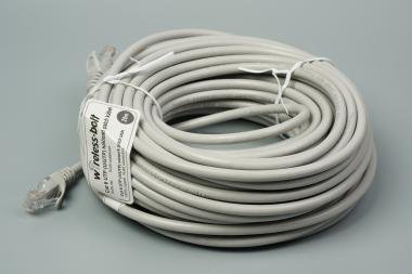 CAT6 UTP szerelt patch kábel 20m szürke