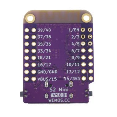 Wemos S2 Mini V1.0.0 ESP32-S2 dev. board