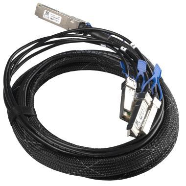 QSFP28 direkt kábel, QSFP28-4xSFP28, 3 méter