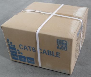 FTP kábel CAT6 fali, beltéri, Braun Group PVC