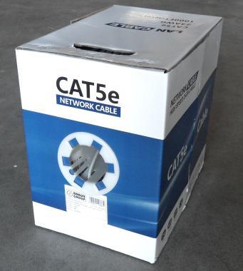 UTP kábel CAT5E fali, beltéri, Braun Group PVC