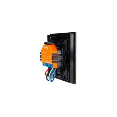 Shelly Wall Switch fali villanykap,4 gombos,FEKETE