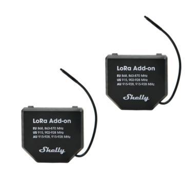 Shelly LoRa Add-on 2db kommunikációs bővítőmodul
