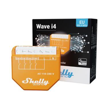 Shelly WAVE i4 okos bemeneti modul, Z-Wave