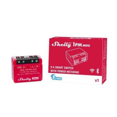 Shelly 1PM MINI Gen3 WiFi+Bluetooth okosrelé