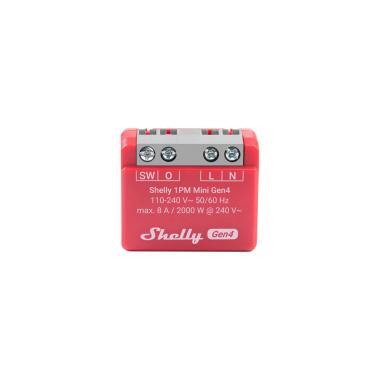Shelly 1PM MINI Gen4 WiFi+BT/ZB 1 áramkör okosrelé