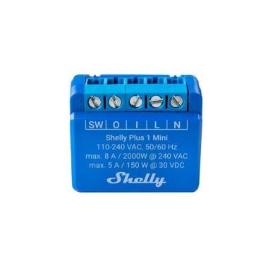 Shelly PLUS 1 MINI Wi-Fi + Bluetooth okosrelé