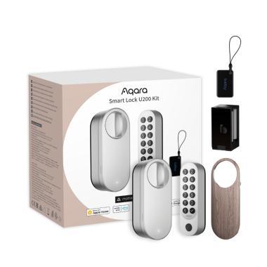AQARA U200 Smart Lock zárbetét,  ezüst színű