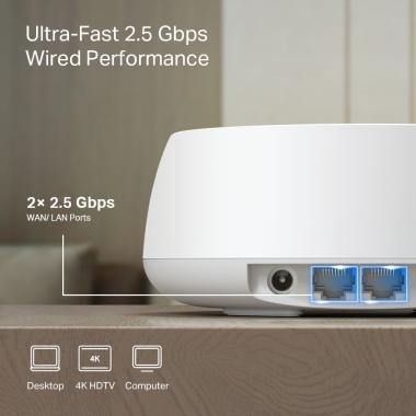TP-Link Deco BE25 BE3600 Mesh Wi-Fi 7 Rendszer 2P