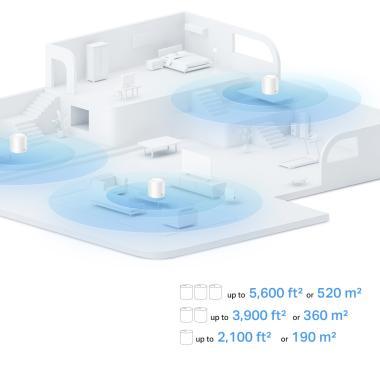 TP-Link Deco X10 AX1500 Wi-Fi6 Mesh rendszer 1pack