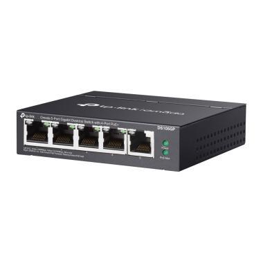 TP-Link DS105GP Omada 5-Port 4 PoE+ GB Switch