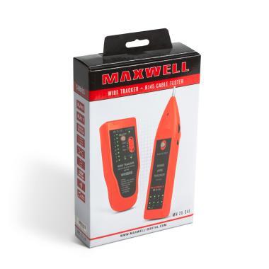 Kábel kereső, teszter MAXWELL MN25341 RJ45+R