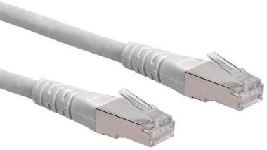 CAT6 FTP szerelt patch kábel  0.25m szürke