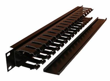 Rack kábel rendező 19
