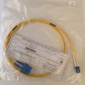 Optikai patch SC/UPC-LC/UPC SM DX duplex 2mm 1m