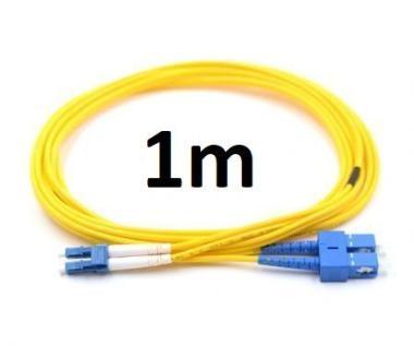 Optikai patch SC/UPC-LC/UPC SM DX duplex 3mm 1m