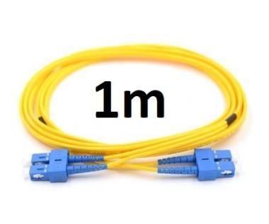 Optikai patch SC/UPC-SC/UPC SM DX duplex 3mm 1m PT