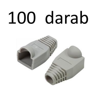 RJ45 törésgátló CAT.6 szürke 6,5 mm, Optro-Net