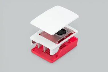 Raspberry Pi Case Red/White ház RBI Pi5