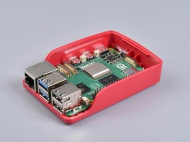 Raspberry Pi Case Red/White ház RBI Pi5