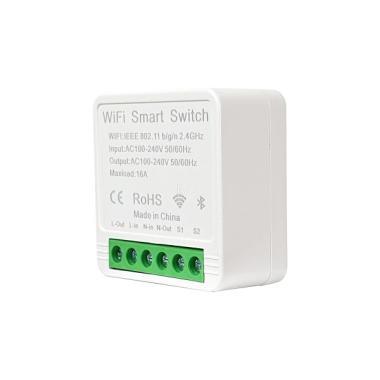 SmartWise Mini BT (WiFi+BT) okosrelé (16A)