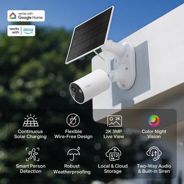 TP-Link Tapo C410 KIT napelemes kamerarendszer
