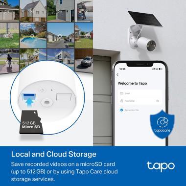 TP-Link Tapo C410 KIT napelemes kamerarendszer