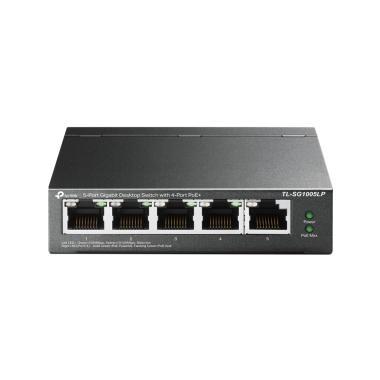 TP-Link TL-SG1005LP Gigabit 5 portos switch 4 POE+
