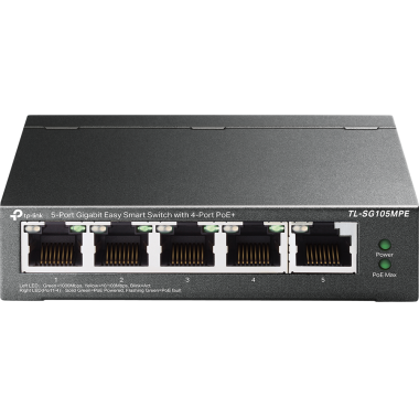 TP-Link TL-SG105MPE 5 port GB Switch 4 port POE+