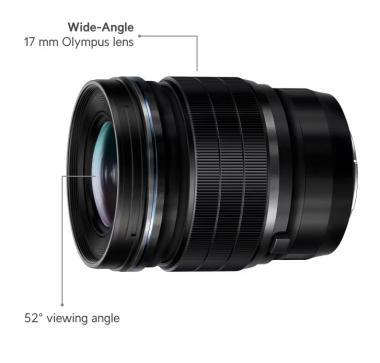 UniFi AI DSLR, széles látószögű