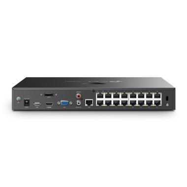 TP-Link VIGI NVR2016H-16MP 16 csat.videórögz. PoE+